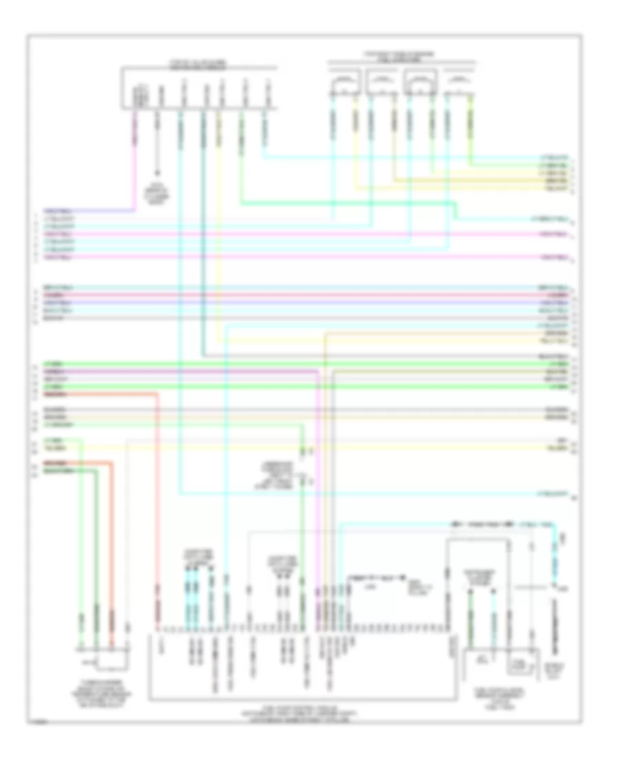 1.4L VIN B, Engine Performance Wiring Diagram (4 of 6) for Chevrolet Sonic RS 2013