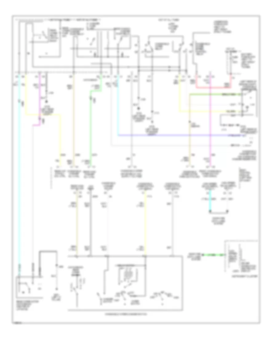 WiperWasher Wiring Diagram for Chevrolet Sonic RS 2013
