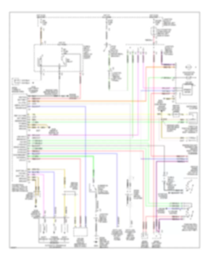 1 8L VIN 8 A T Wiring Diagram with 4 Speed A T for Chevrolet Prizm 2001