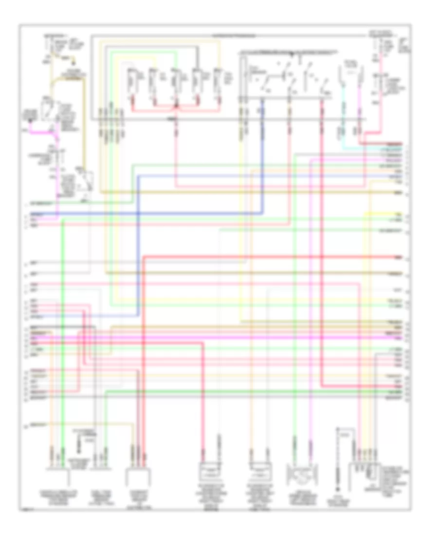 4 3L VIN X Engine Performance Wiring Diagram 3 of 4 for Chevrolet Silverado 2003 1500