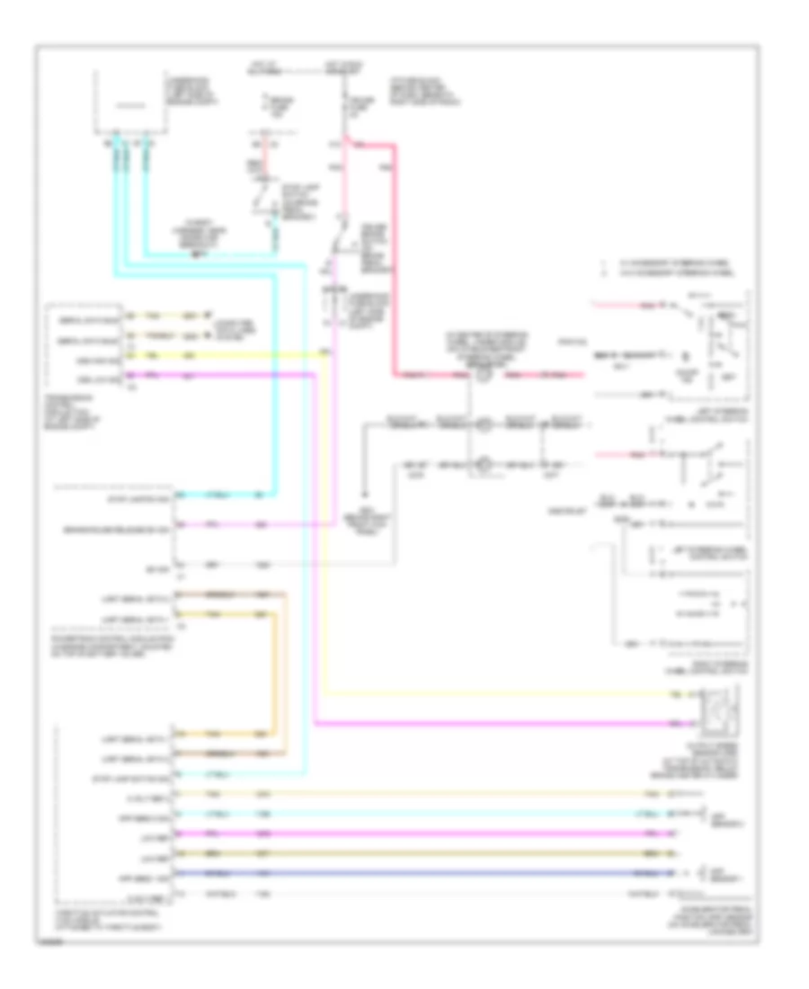 Cruise Control Wiring Diagram for Chevrolet Equinox LT 2006