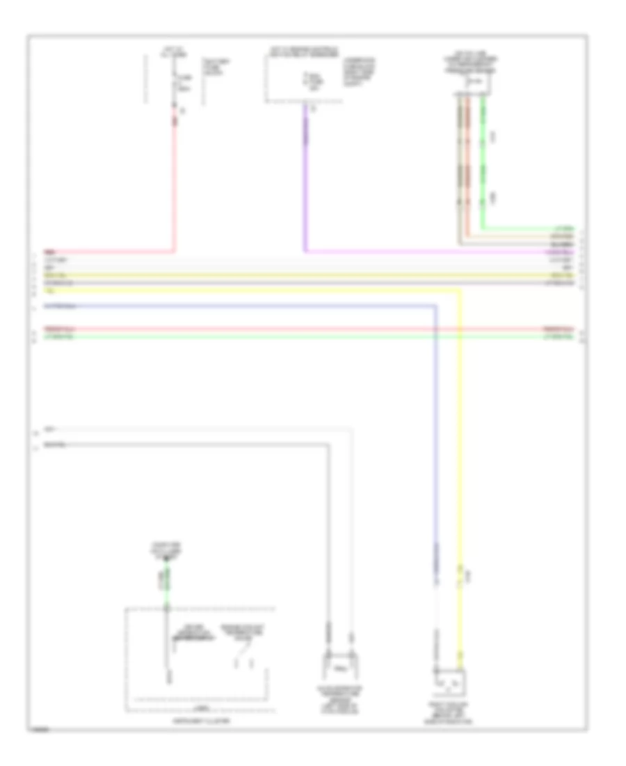 Manual AC Wiring Diagram (3 of 4) for Chevrolet Impala LTZ 2014