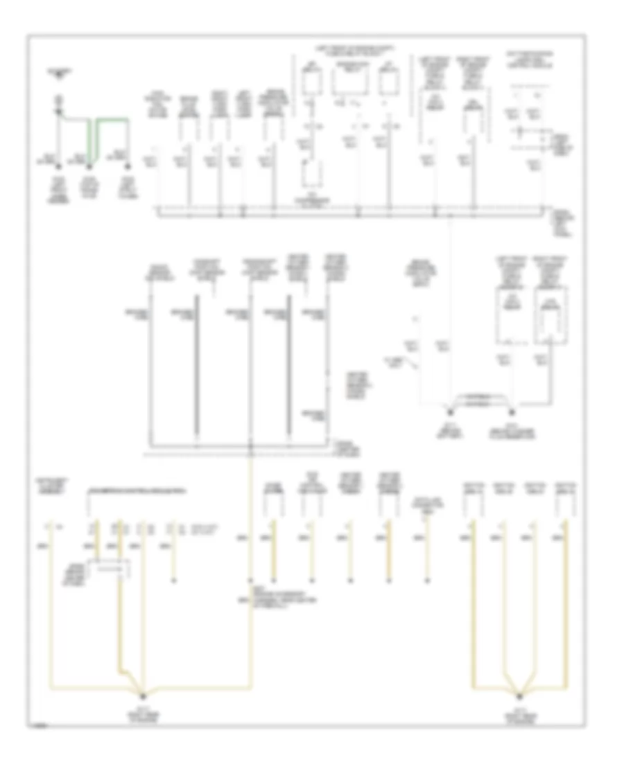 Ground Distribution Wiring Diagram 1 of 3 for Chevrolet Prizm LSi 2001