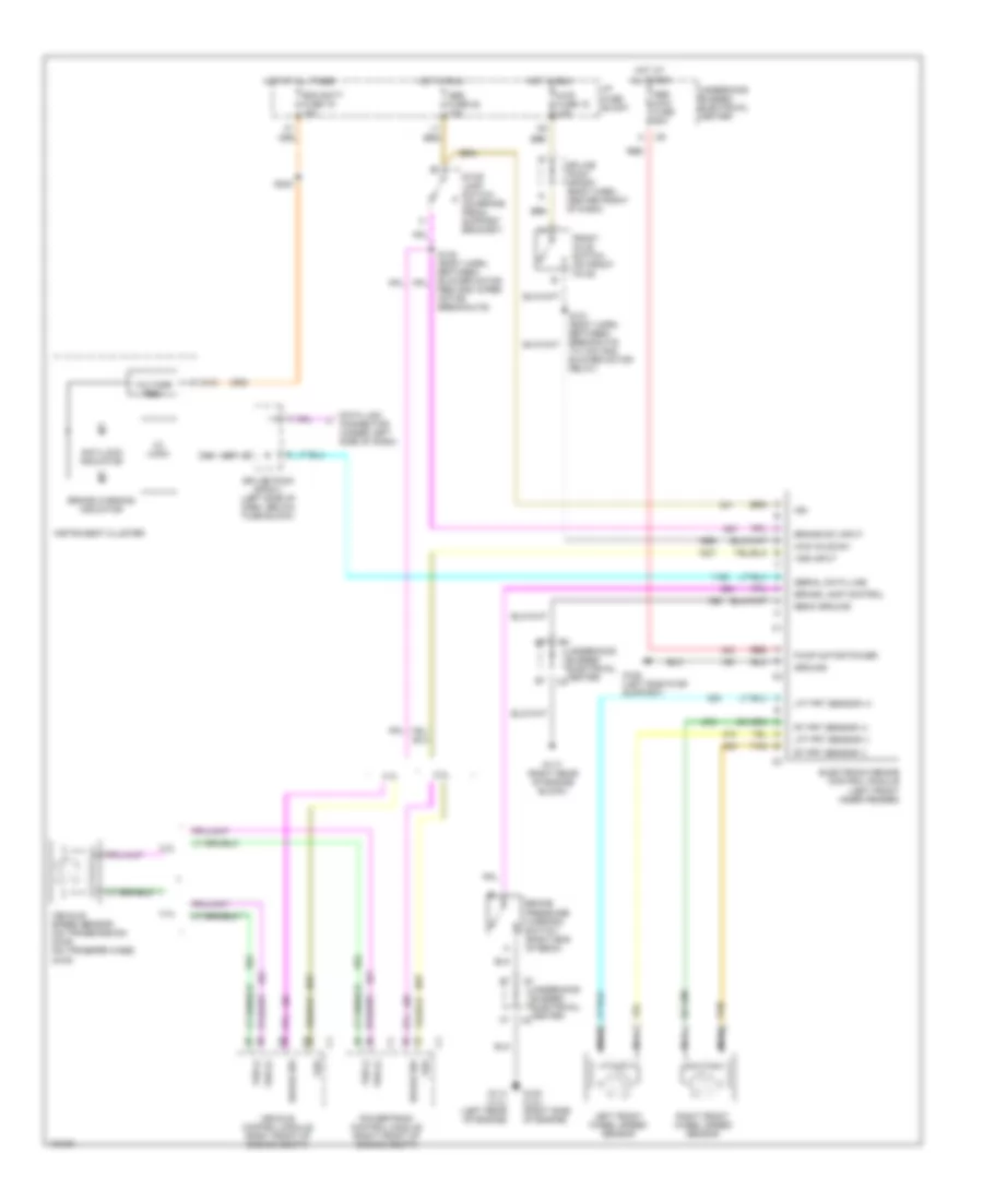 Anti-lock Brake Wiring Diagrams for Chevrolet Blazer 1998