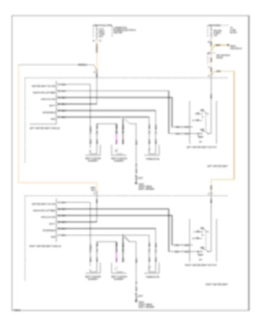 Heated Seats Wiring Diagram for Chevrolet Blazer 1998