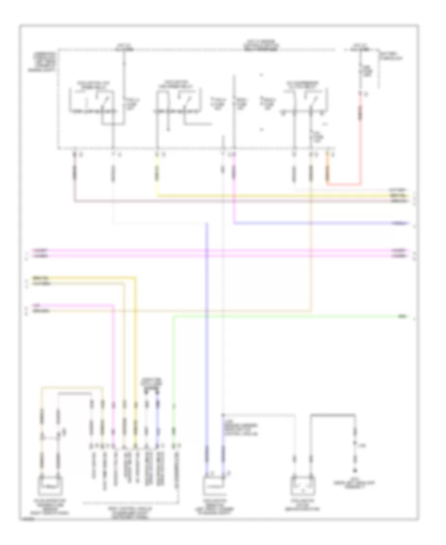 Manual AC Wiring Diagram (2 of 3) for Chevrolet Spark LS 2013