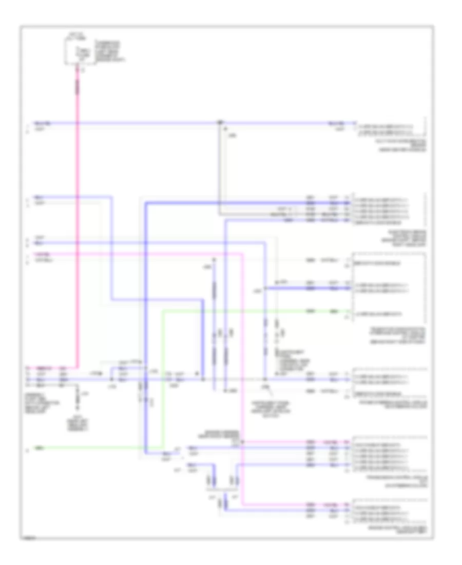 Computer Data Lines Wiring Diagram (2 of 2) for Chevrolet Spark LS 2013