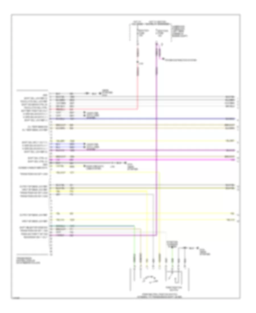 Transmission Wiring Diagram 1 of 2 for Chevrolet Spark LS 2013