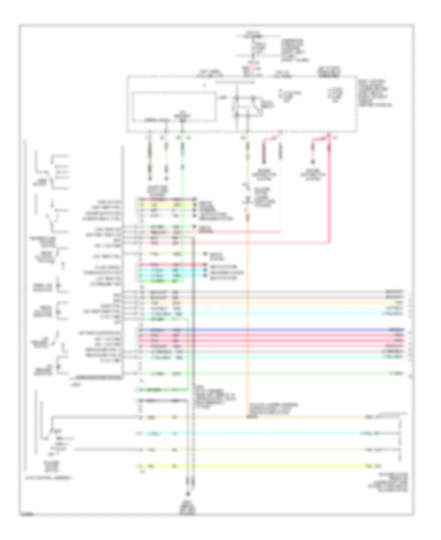 Manual AC Wiring Diagram (1 of 2) for Chevrolet HHR LS 2006