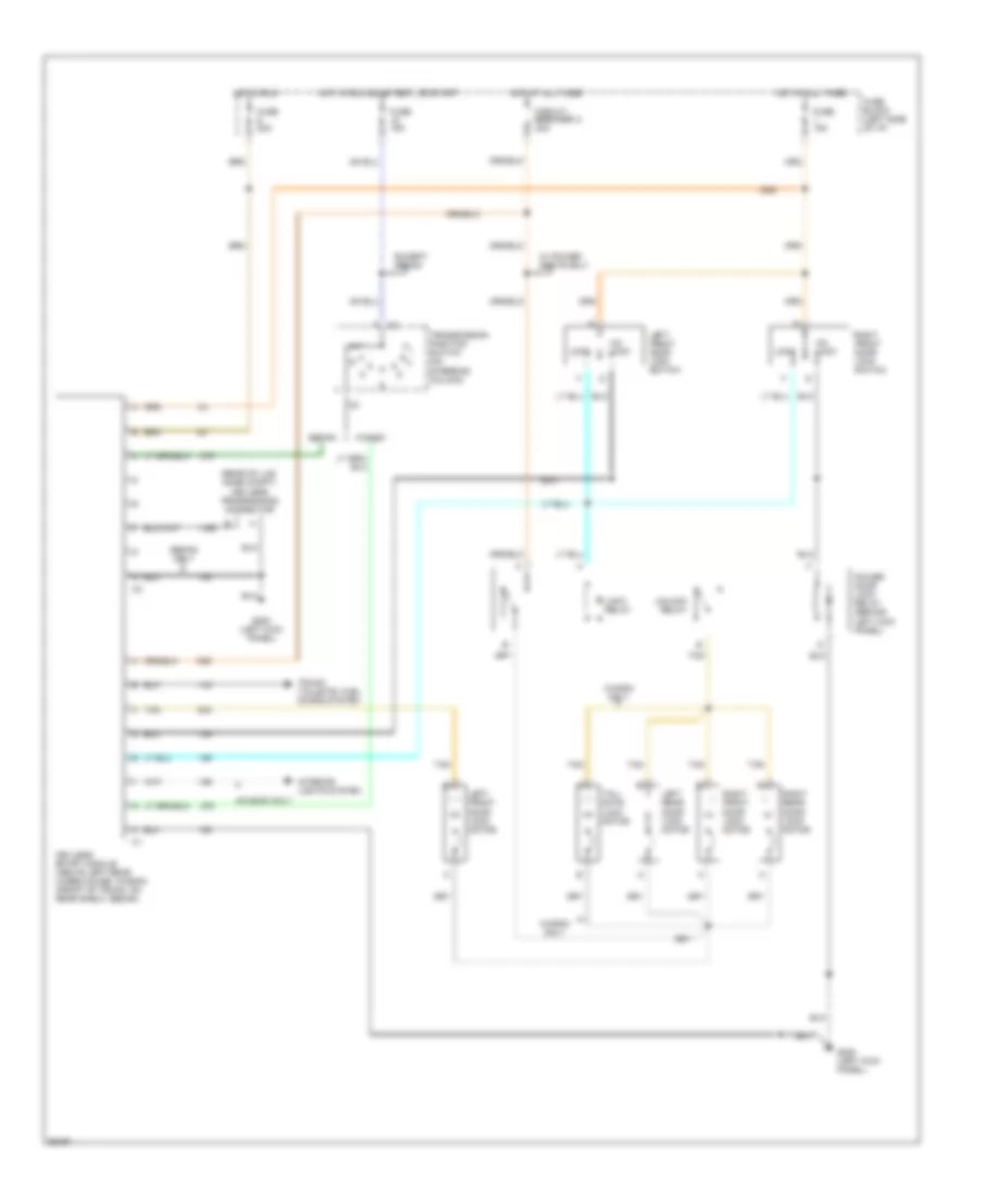 Keyless Entry Wiring Diagram for Chevrolet Caprice Classic 1991