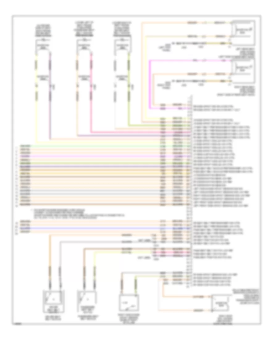 Supplemental Restraints Wiring Diagram 3 of 3 for Chevrolet Malibu Eco 2014