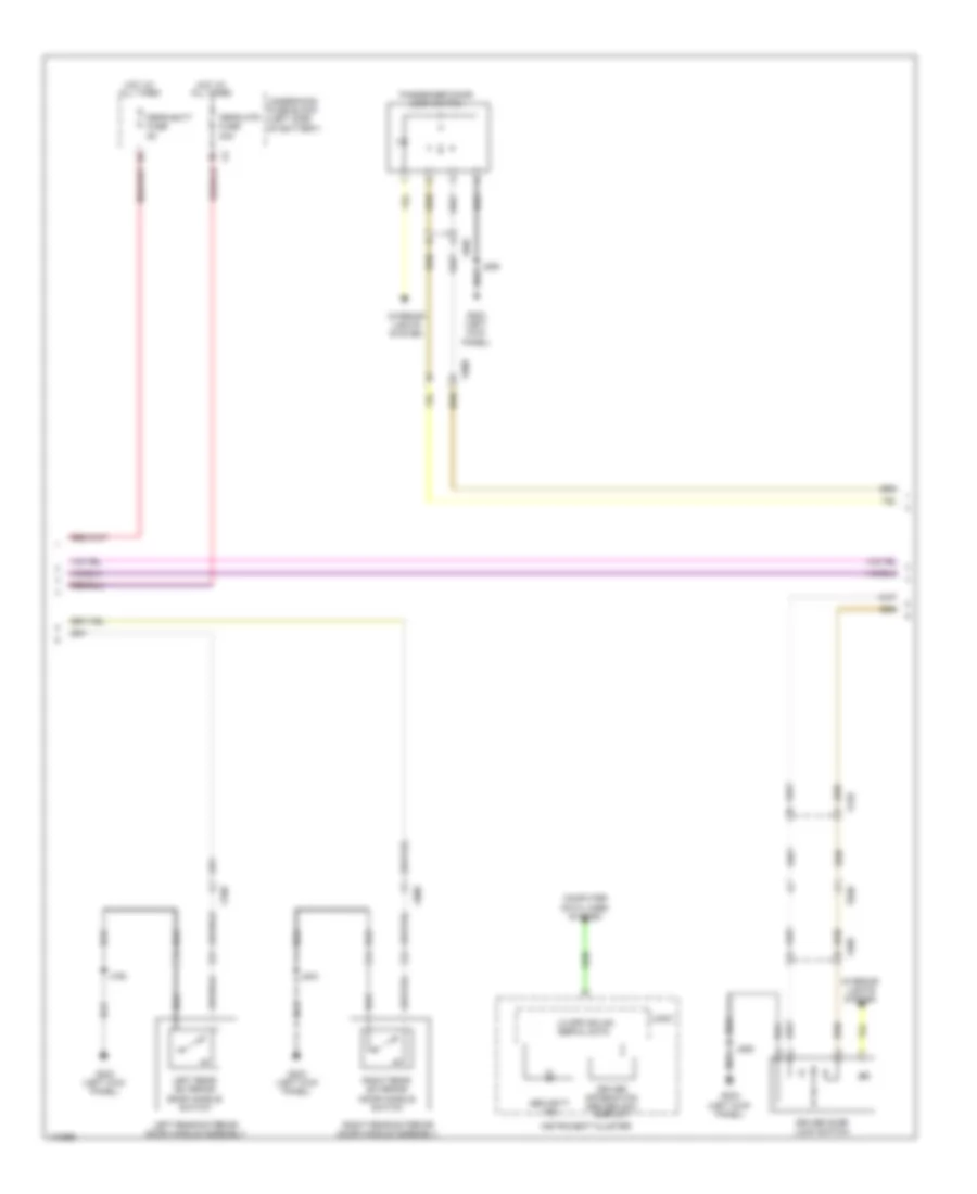 Forced Entry Wiring Diagram, with Passive Keyless Entry (2 of 4) for Chevrolet Malibu Eco 2014