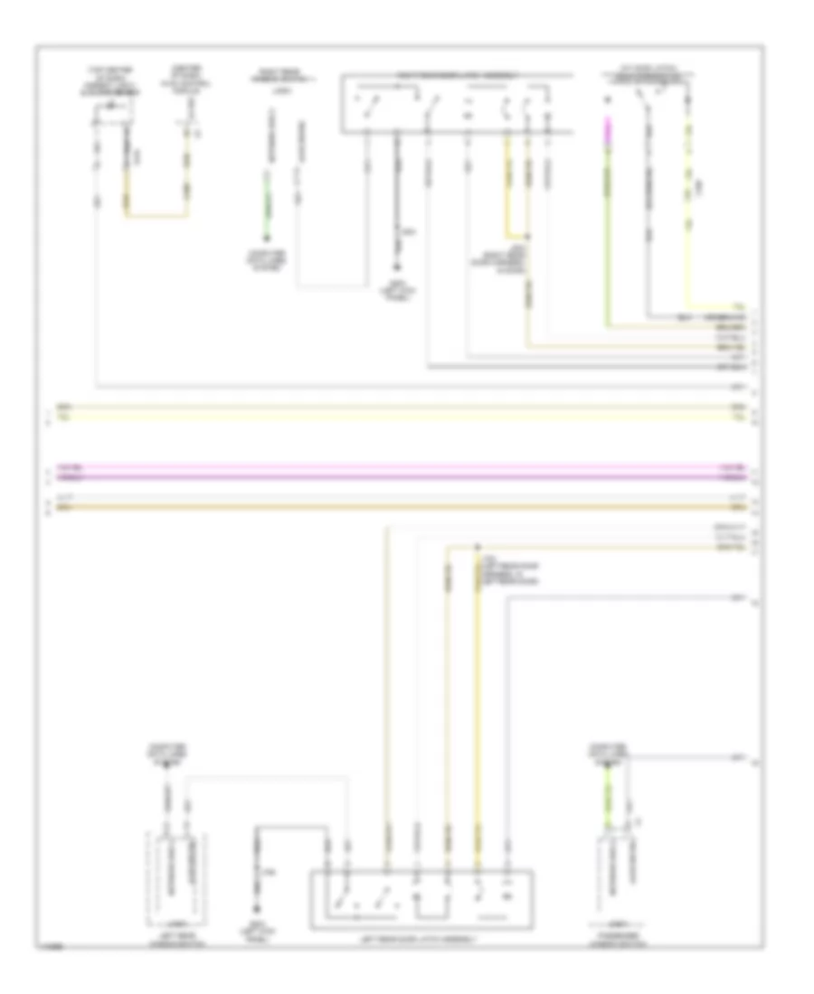 Forced Entry Wiring Diagram, with Passive Keyless Entry (3 of 4) for Chevrolet Malibu Eco 2014