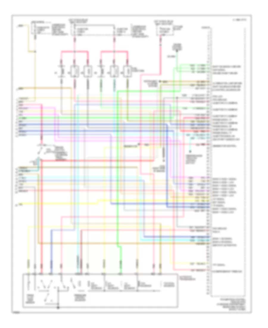 3 8L VIN K Engine Performance Wiring Diagrams 3 of 3 for Chevrolet Camaro 1995