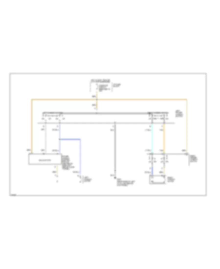 Power Window Wiring Diagram for Chevrolet Camaro 1995