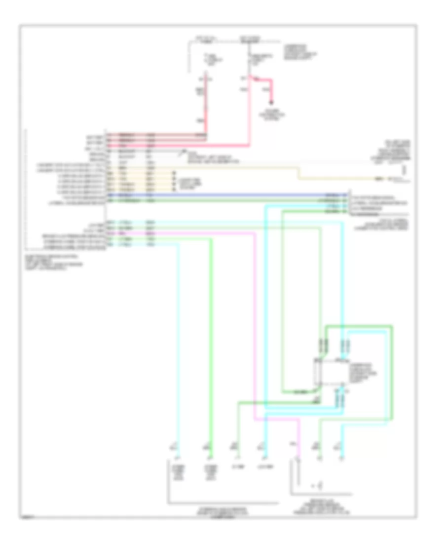 Electronic Power Steering Wiring Diagram for Chevrolet Corvette Z06 2007