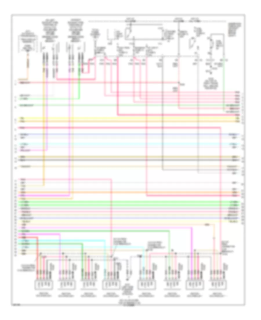 6 0L VIN U Engine Performance Wiring Diagram 2 of 4 for Chevrolet Corvette Z06 2007