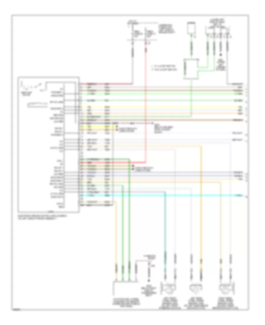 Anti Lock Brake Wiring Diagram with JL4 1 of 2 for Chevrolet Silverado HD 2007 2500