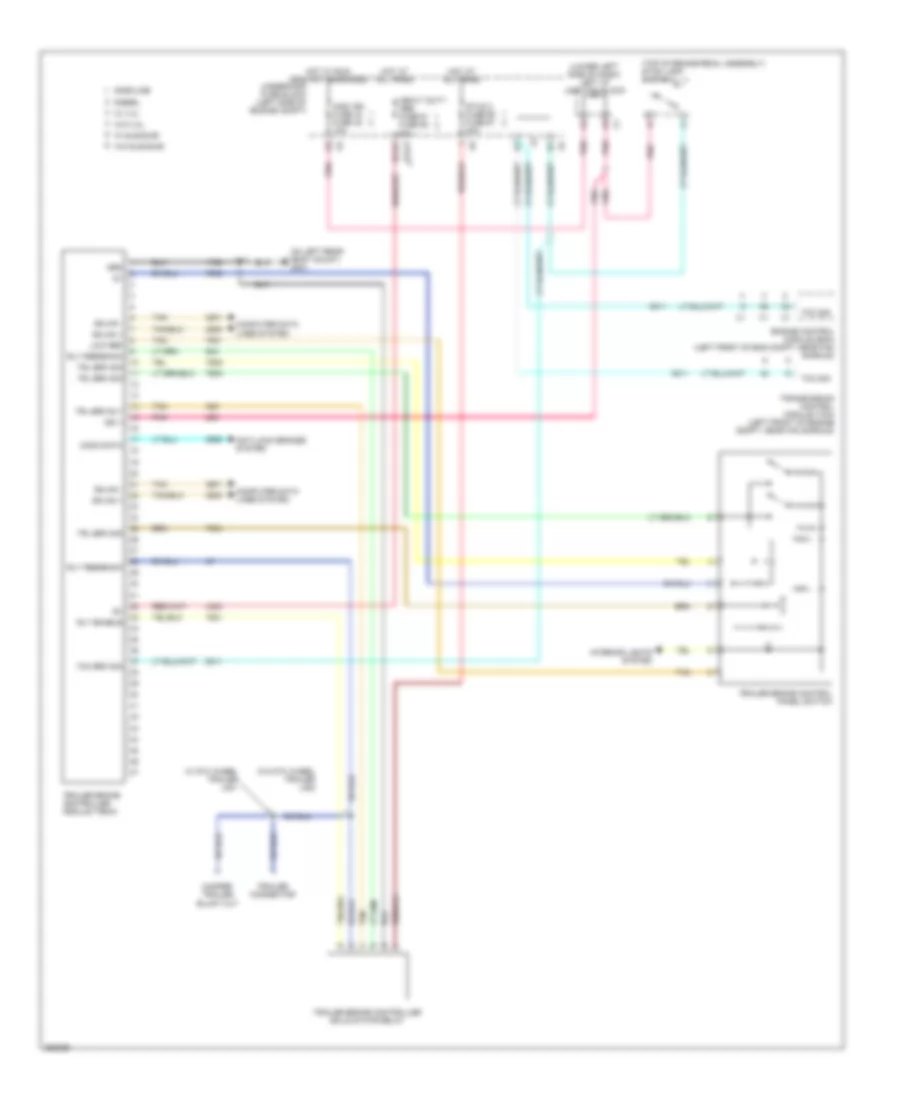 Trailer ABS Wiring Diagram for Chevrolet Silverado HD 2007 2500