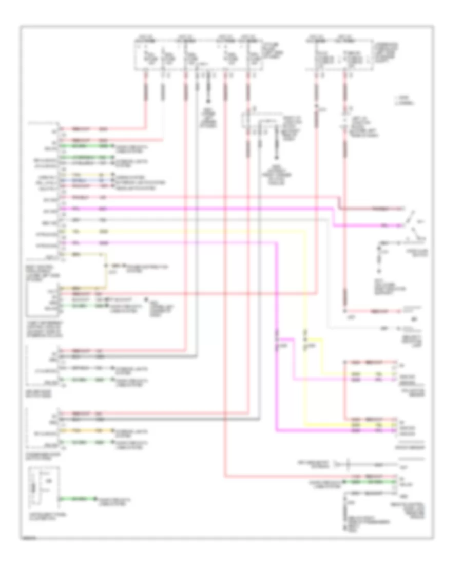 Anti theft Wiring Diagram for Chevrolet Silverado HD 2007 2500