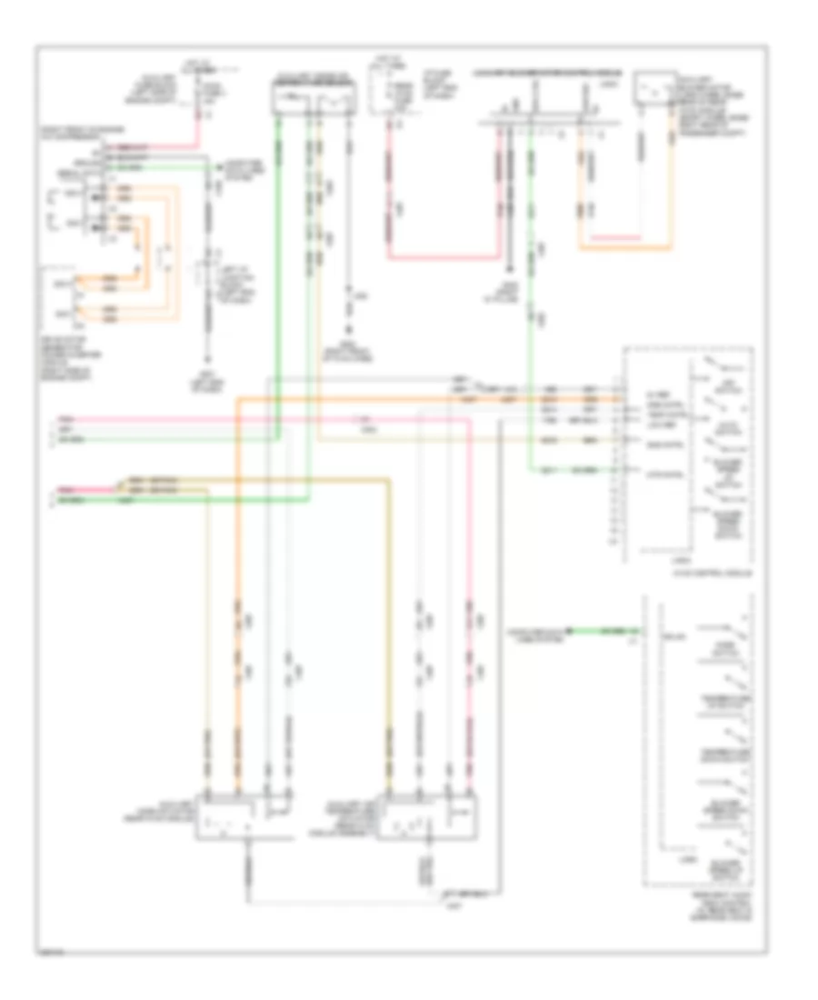 Automatic A C Wiring Diagram Hybrid 4 of 4 for Chevrolet Tahoe 2011