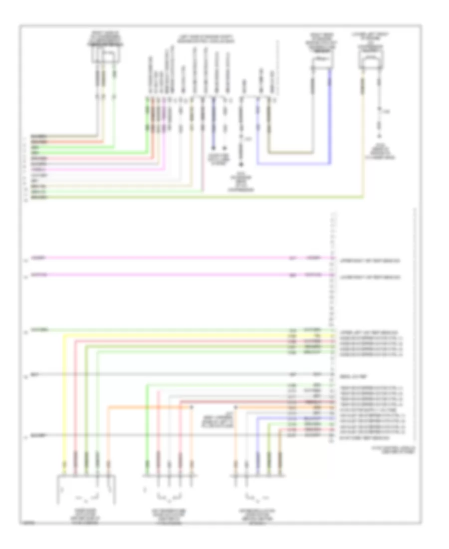 Manual AC Wiring Diagram (4 of 4) for Chevrolet Malibu LS 2014