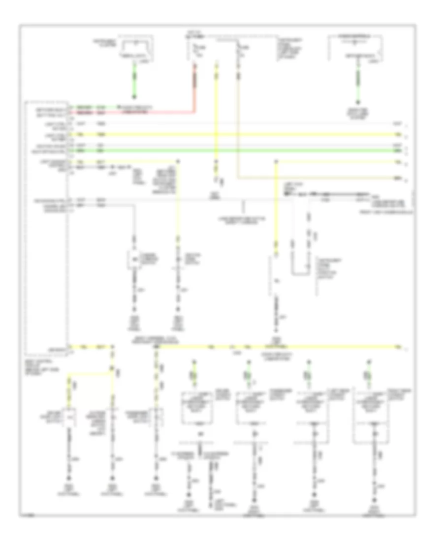 Instrument Illumination Wiring Diagram 1 of 2 for Chevrolet Malibu LS 2014