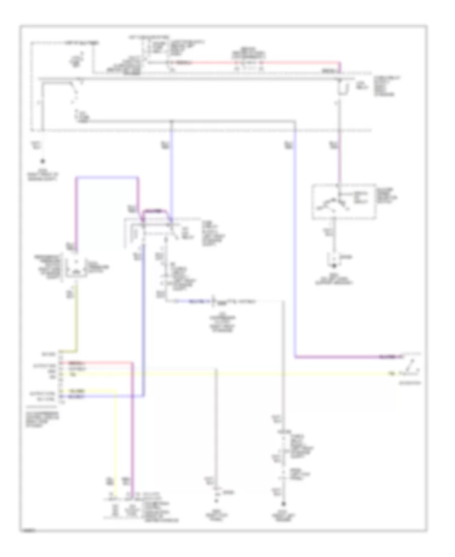 Compressor Wiring Diagram for Chevrolet Prizm 2002