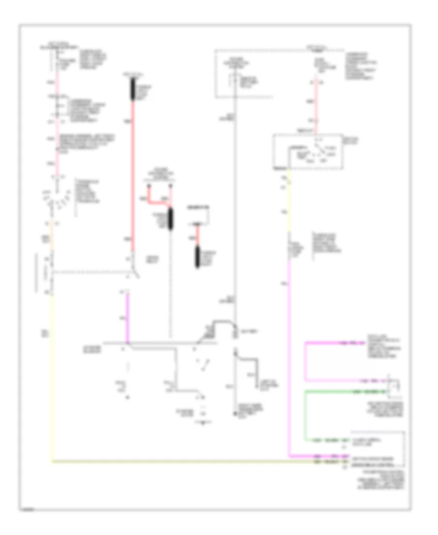 Starting Wiring Diagram for Chevrolet Venture 2000