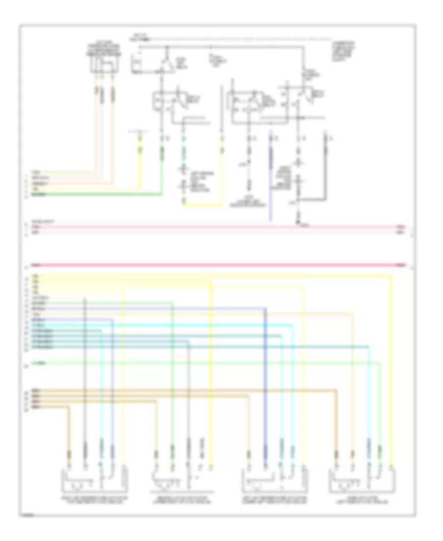 Manual AC Wiring Diagram (3 of 4) for Chevrolet Suburban C1500 2013