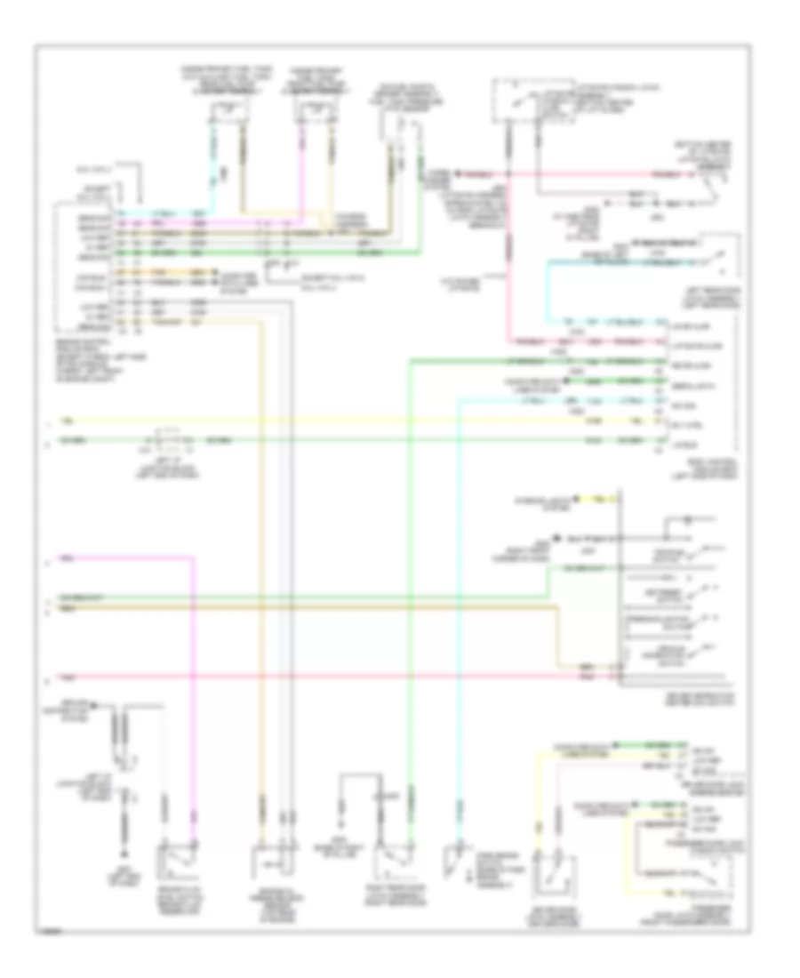 Instrument Cluster Wiring Diagram (2 of 2) for Chevrolet Suburban C1500 2013