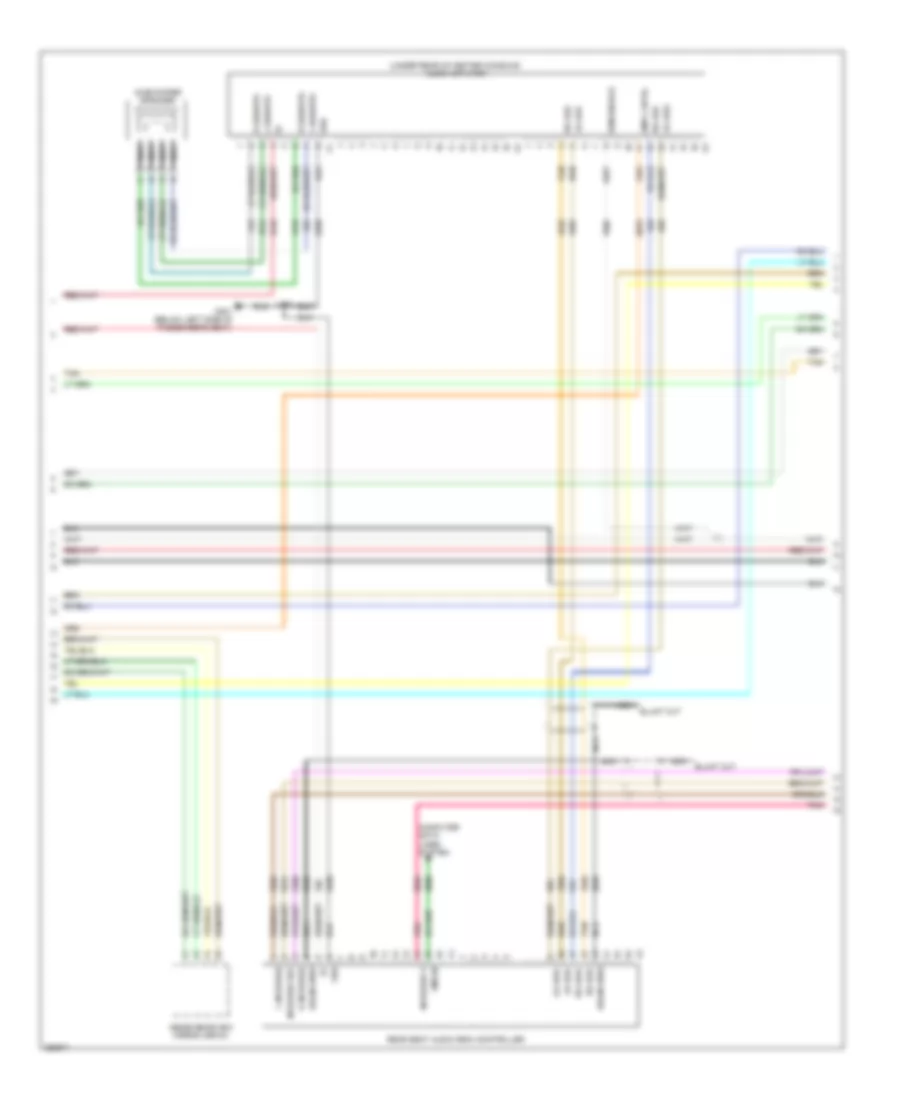 Radio Wiring Diagram without Y91  without UQA 2 of 3 for Chevrolet Silverado HD 2007 2500