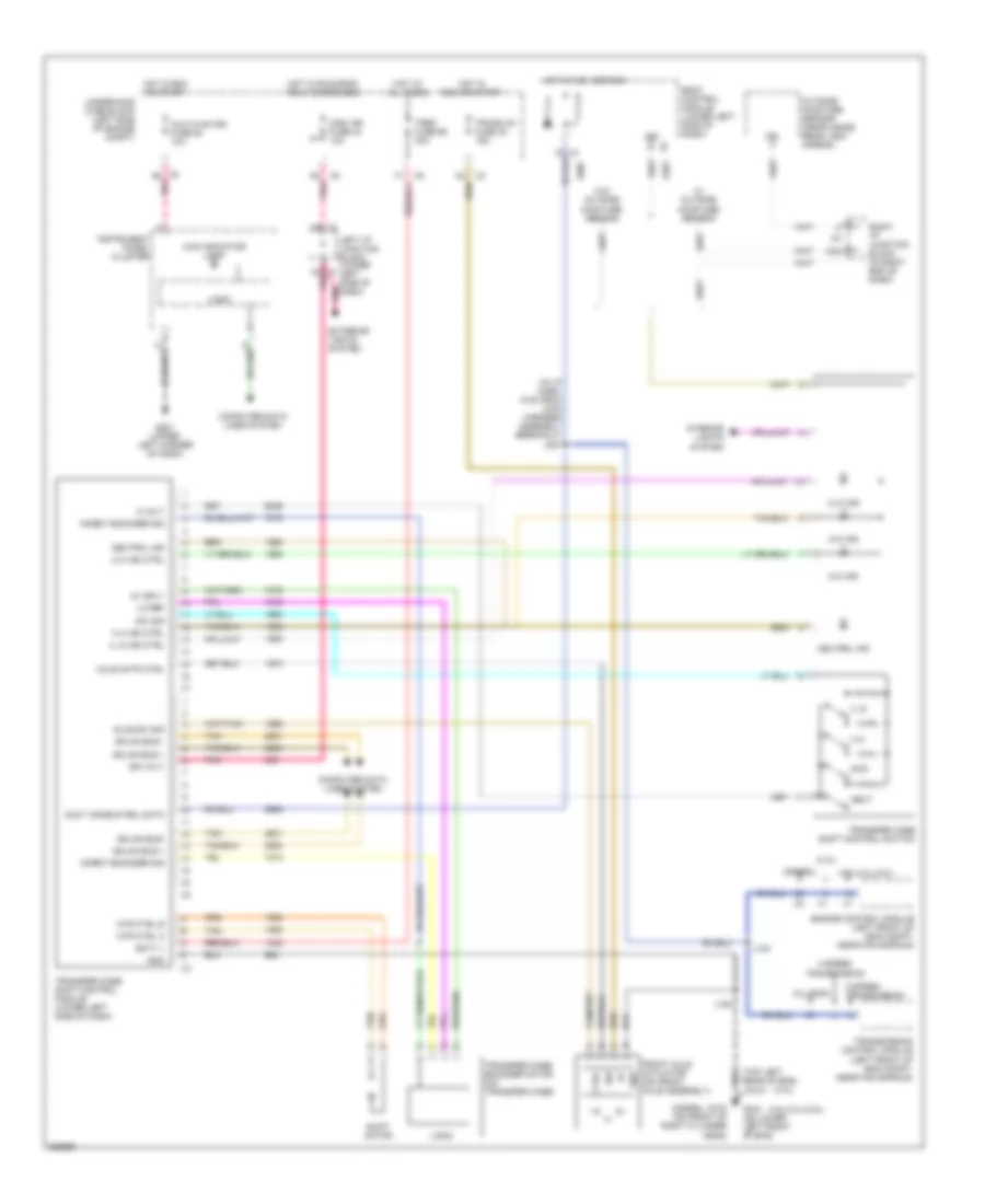 4 3L VIN X Transfer Case Wiring Diagram Selectable for Chevrolet Silverado HD 2007 2500