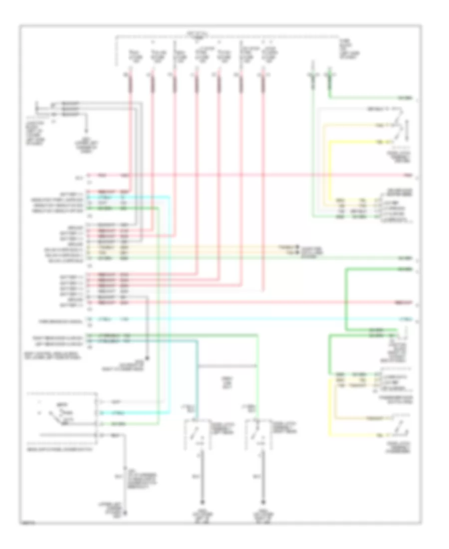 Chime Wiring Diagram with AN3 DL3 Option 1 of 2 for Chevrolet Silverado HD 2007 2500