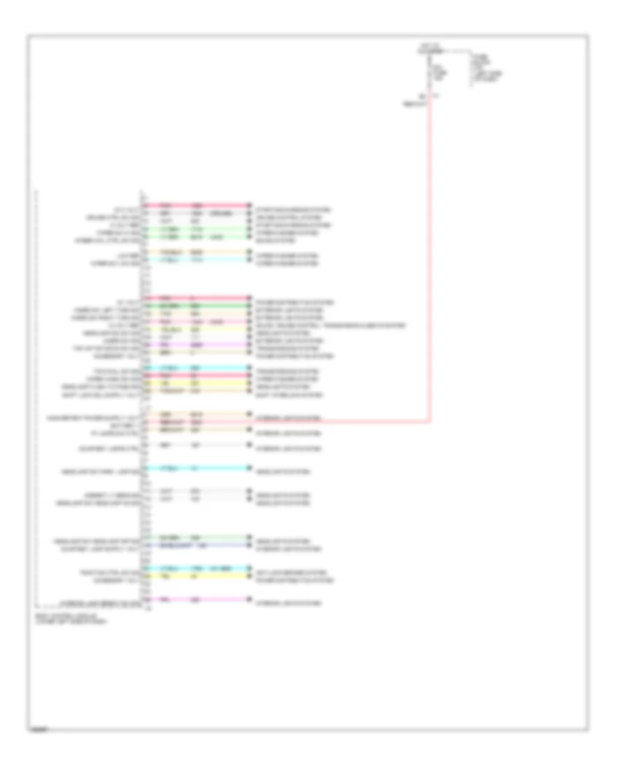 Body Control Modules Wiring Diagram 1 of 3 for Chevrolet Silverado HD 2007 2500