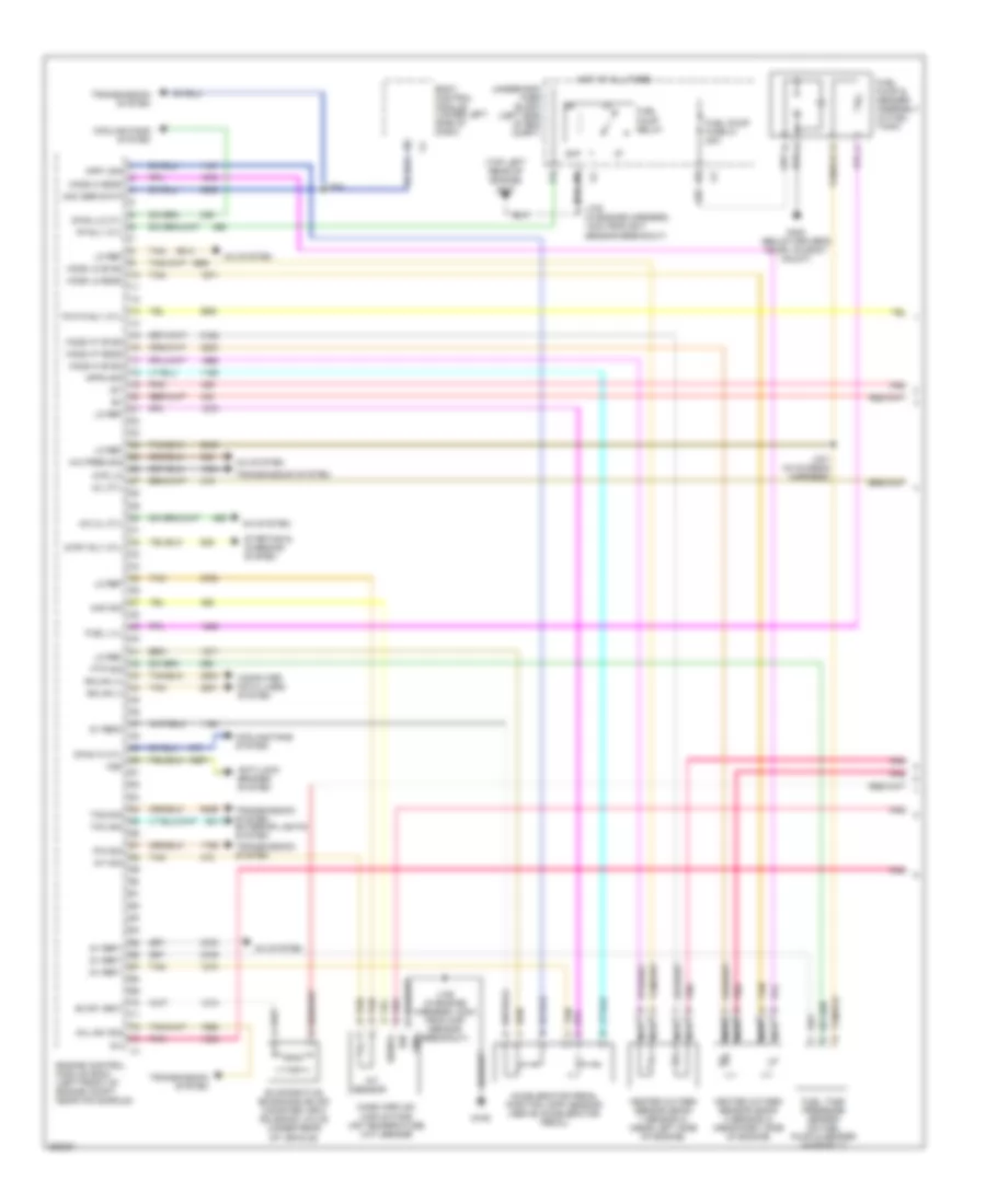 4 3L VIN X Engine Performance Wiring Diagram 1 of 4 for Chevrolet Silverado HD 2007 2500