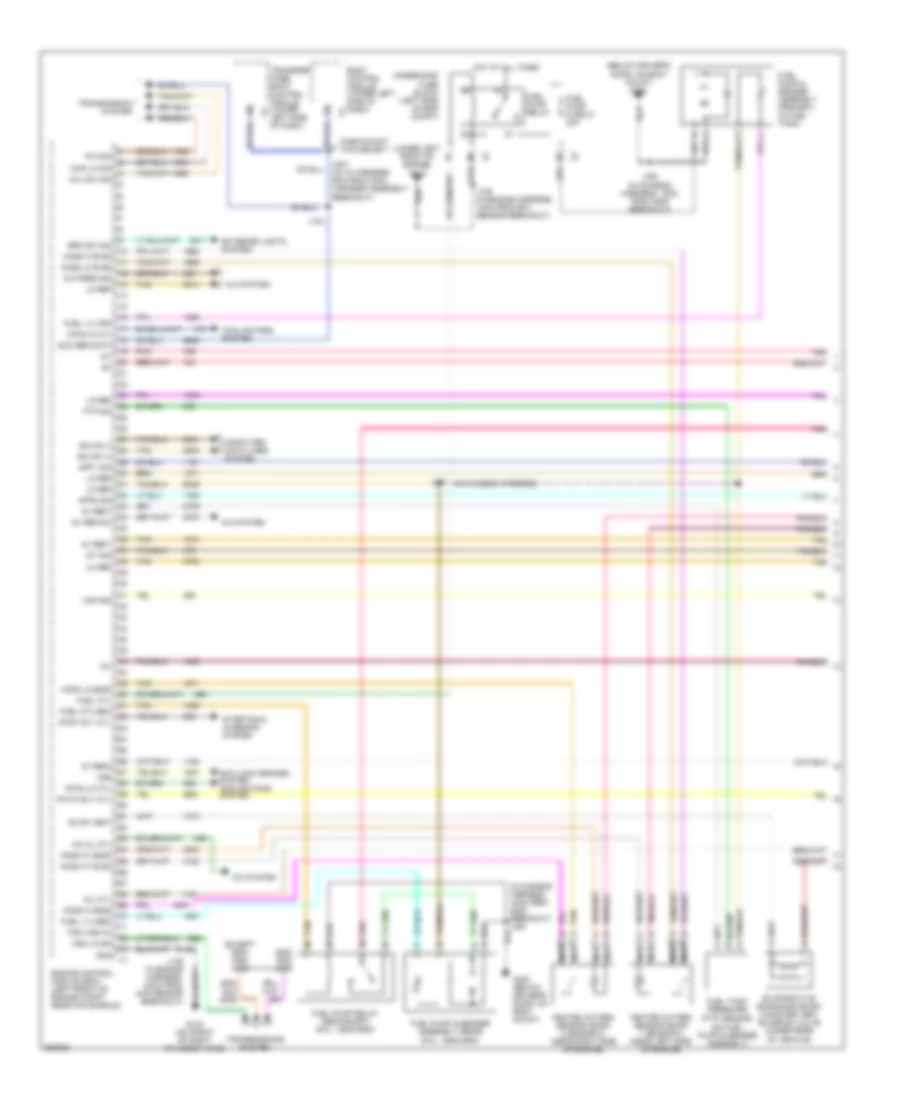 5 3L VIN 0 Engine Performance Wiring Diagram 1 of 4 for Chevrolet Silverado HD 2007 2500