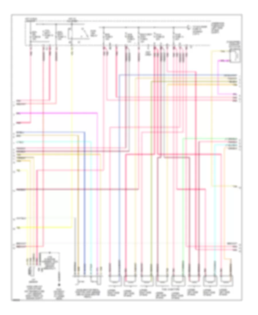 5 3L VIN 0 Engine Performance Wiring Diagram 2 of 4 for Chevrolet Silverado HD 2007 2500