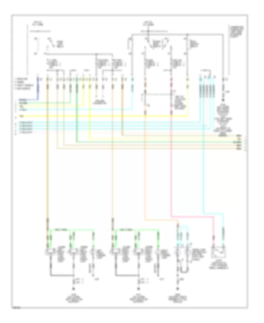 Exterior Lamps Wiring Diagram 2 of 3 for Chevrolet Silverado HD 2007 2500