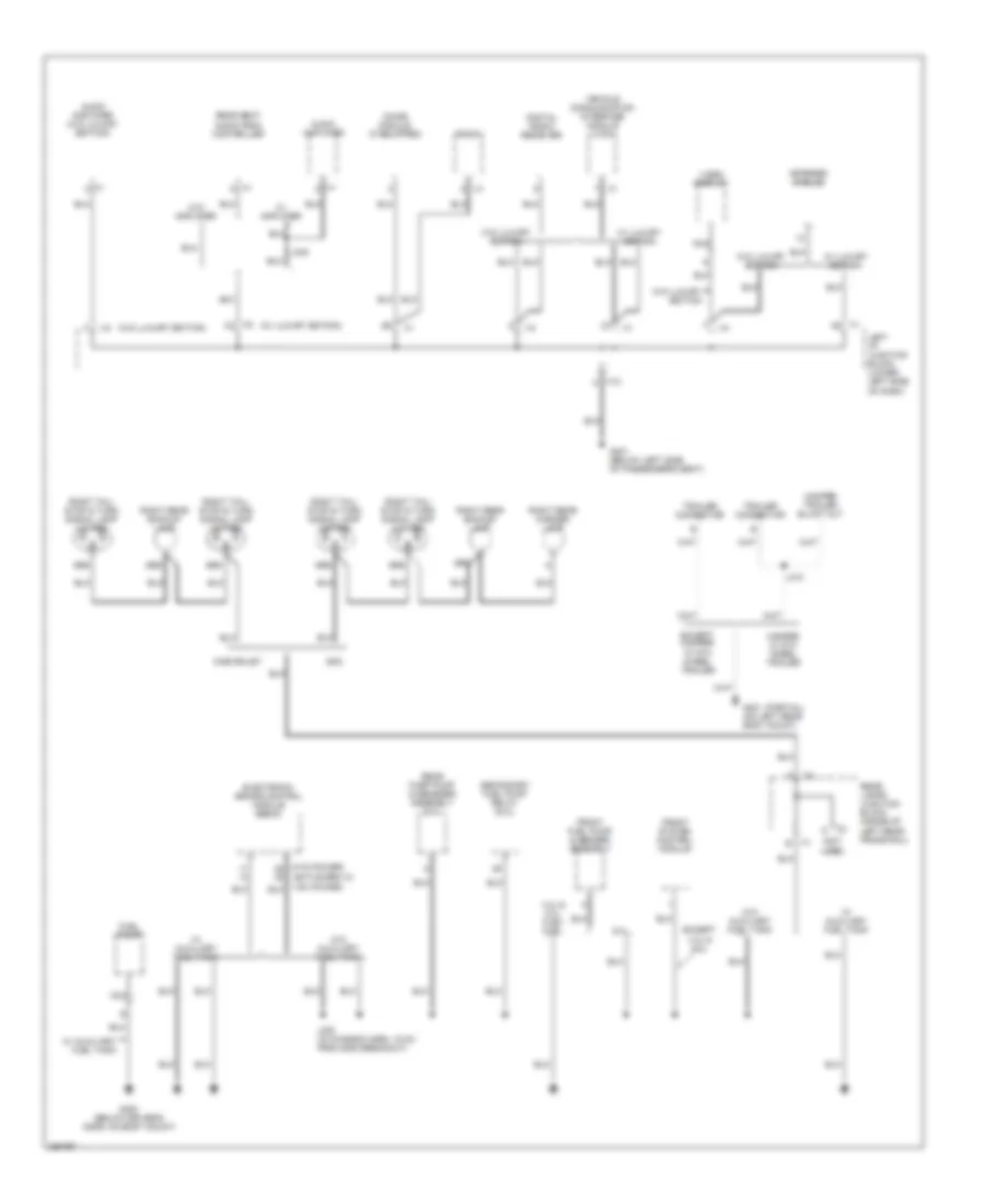 Ground Distribution Wiring Diagram 5 of 6 for Chevrolet Silverado HD 2007 2500