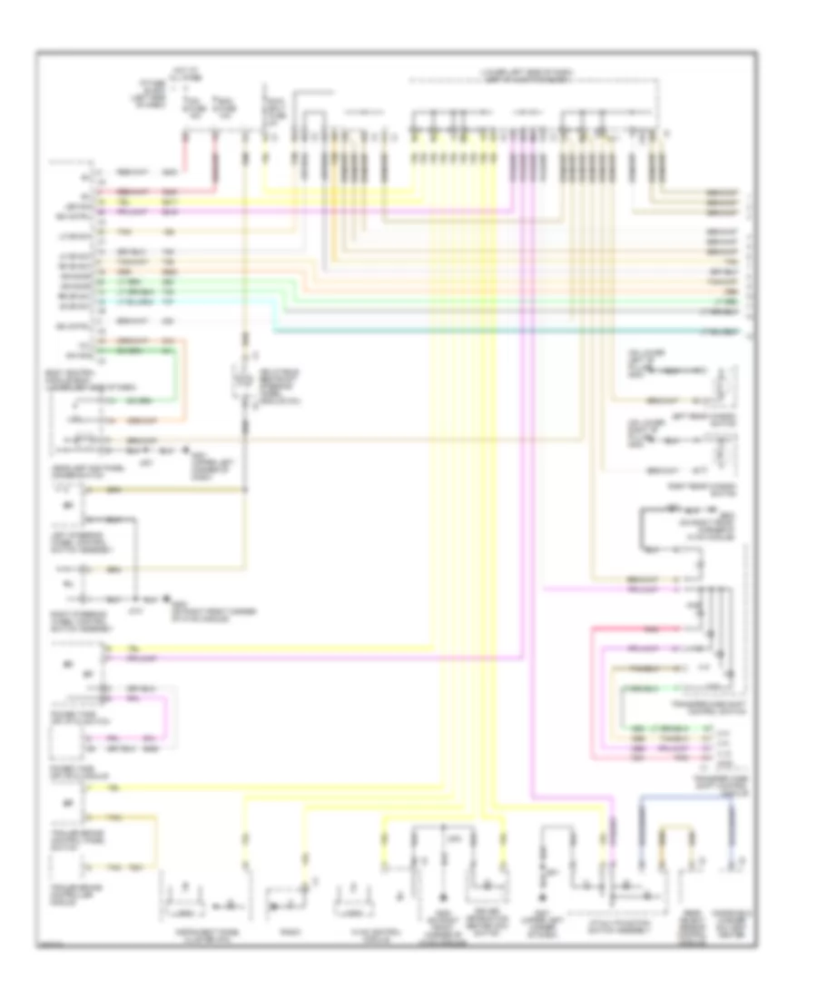 Instrument Illumination Wiring Diagram 1 of 2 for Chevrolet Silverado HD 2007 2500