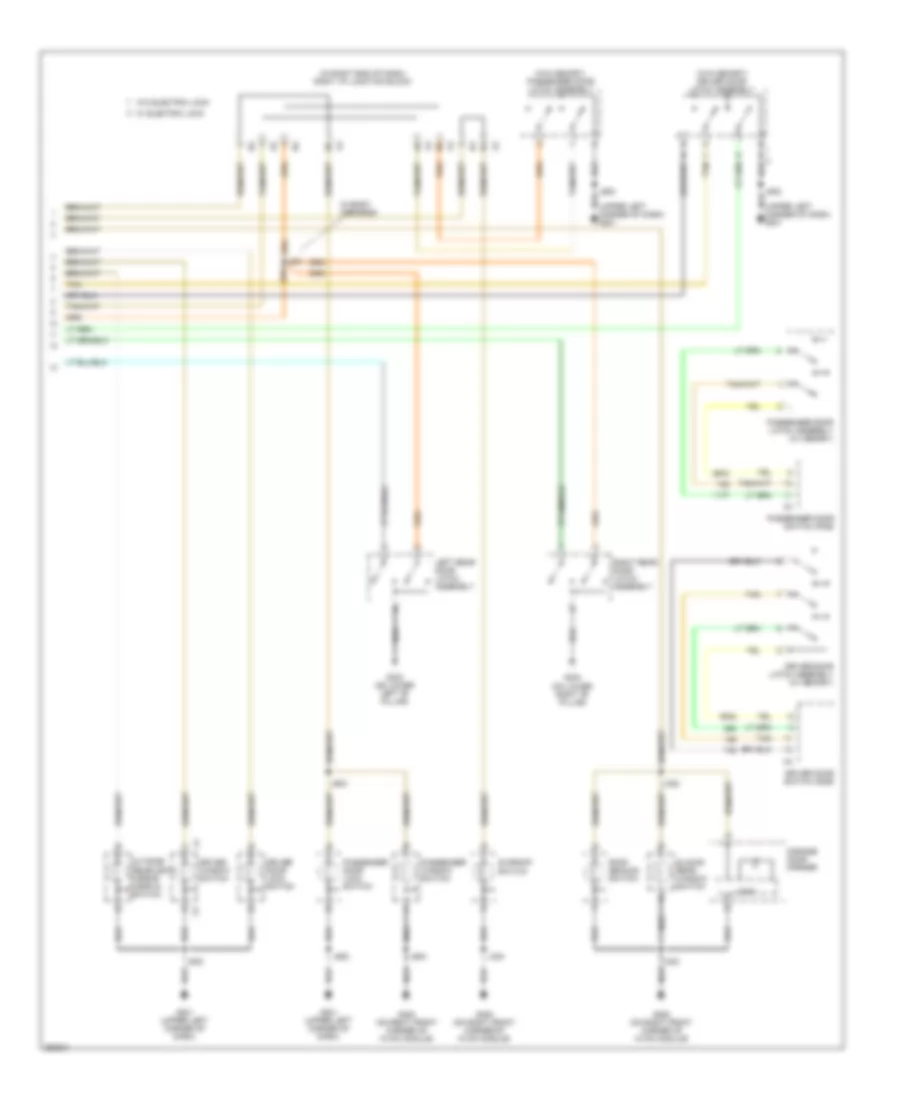 Instrument Illumination Wiring Diagram 2 of 2 for Chevrolet Silverado HD 2007 2500