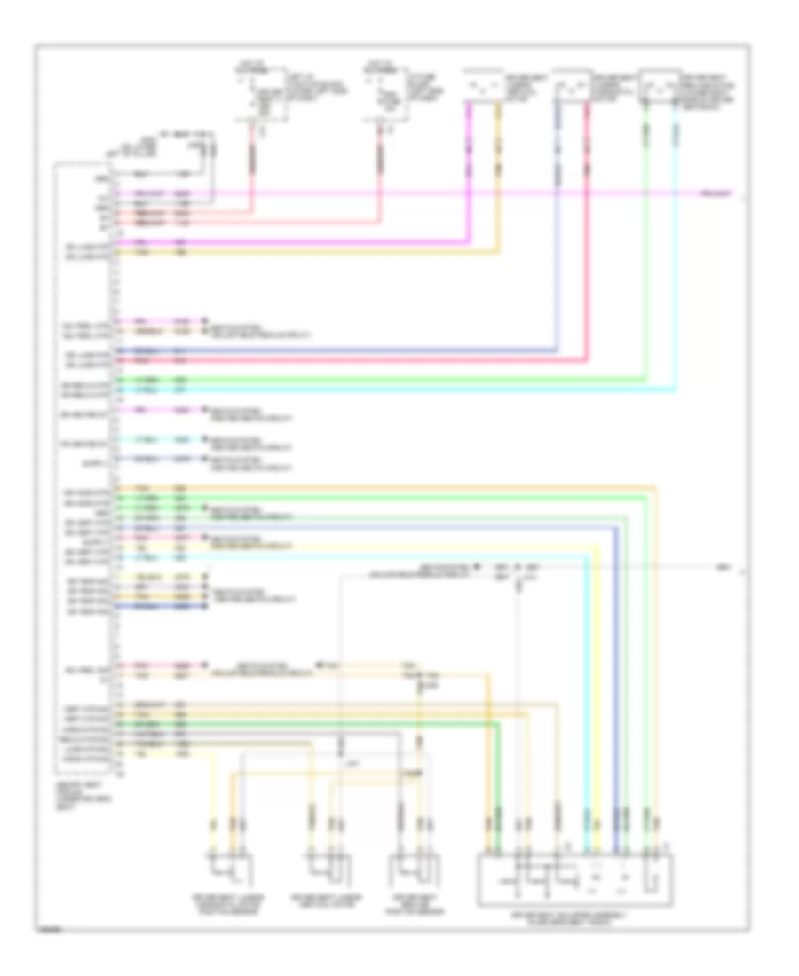 Driver s Memory Seat Wiring Diagram 1 of 2 for Chevrolet Silverado HD 2007 2500