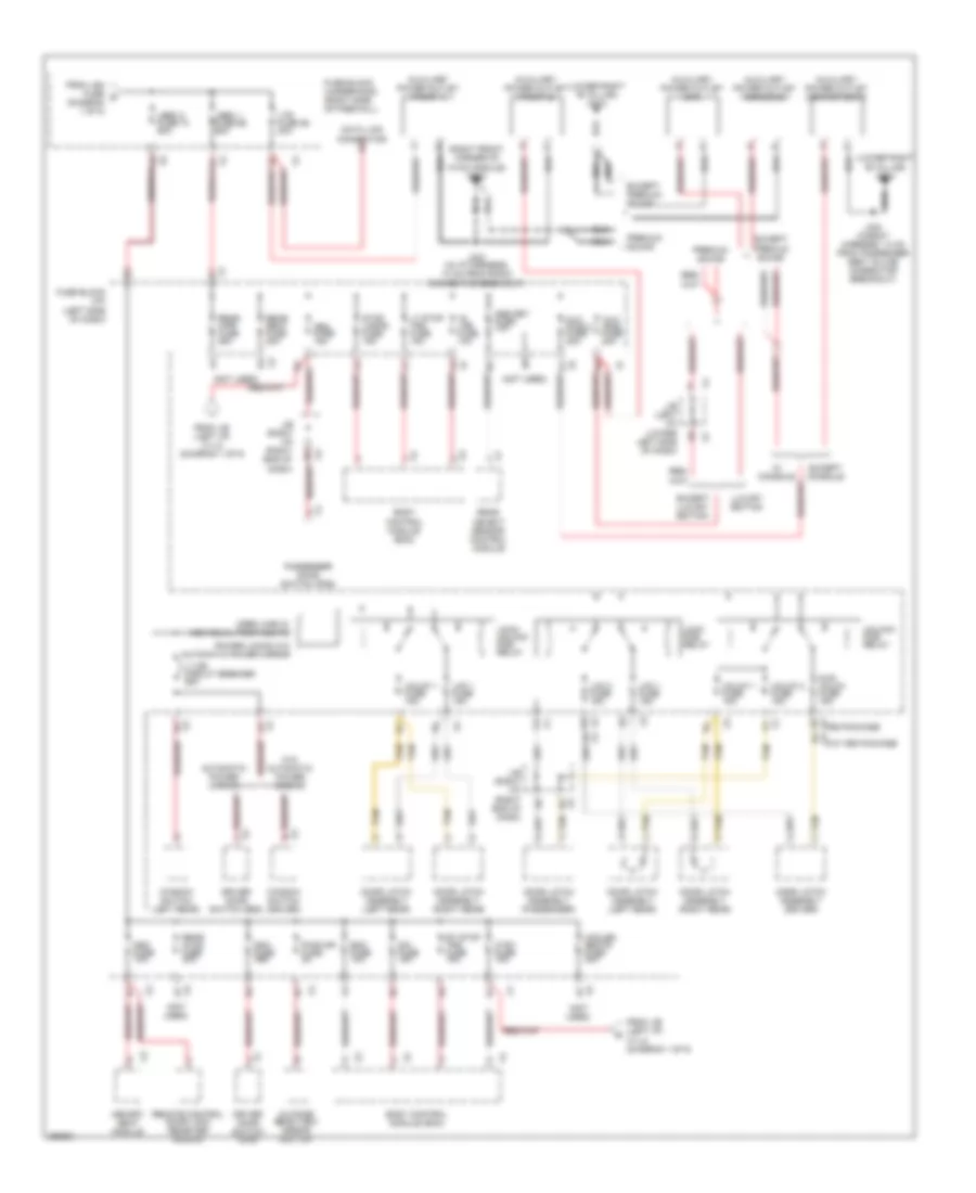 4 3L VIN X Power Distribution Wiring Diagram 2 of 5 for Chevrolet Silverado HD 2007 2500