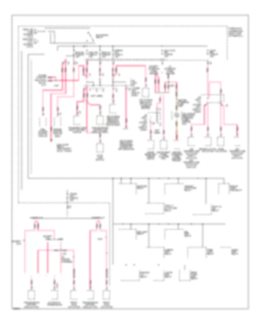 4 3L VIN X Power Distribution Wiring Diagram 5 of 5 for Chevrolet Silverado HD 2007 2500