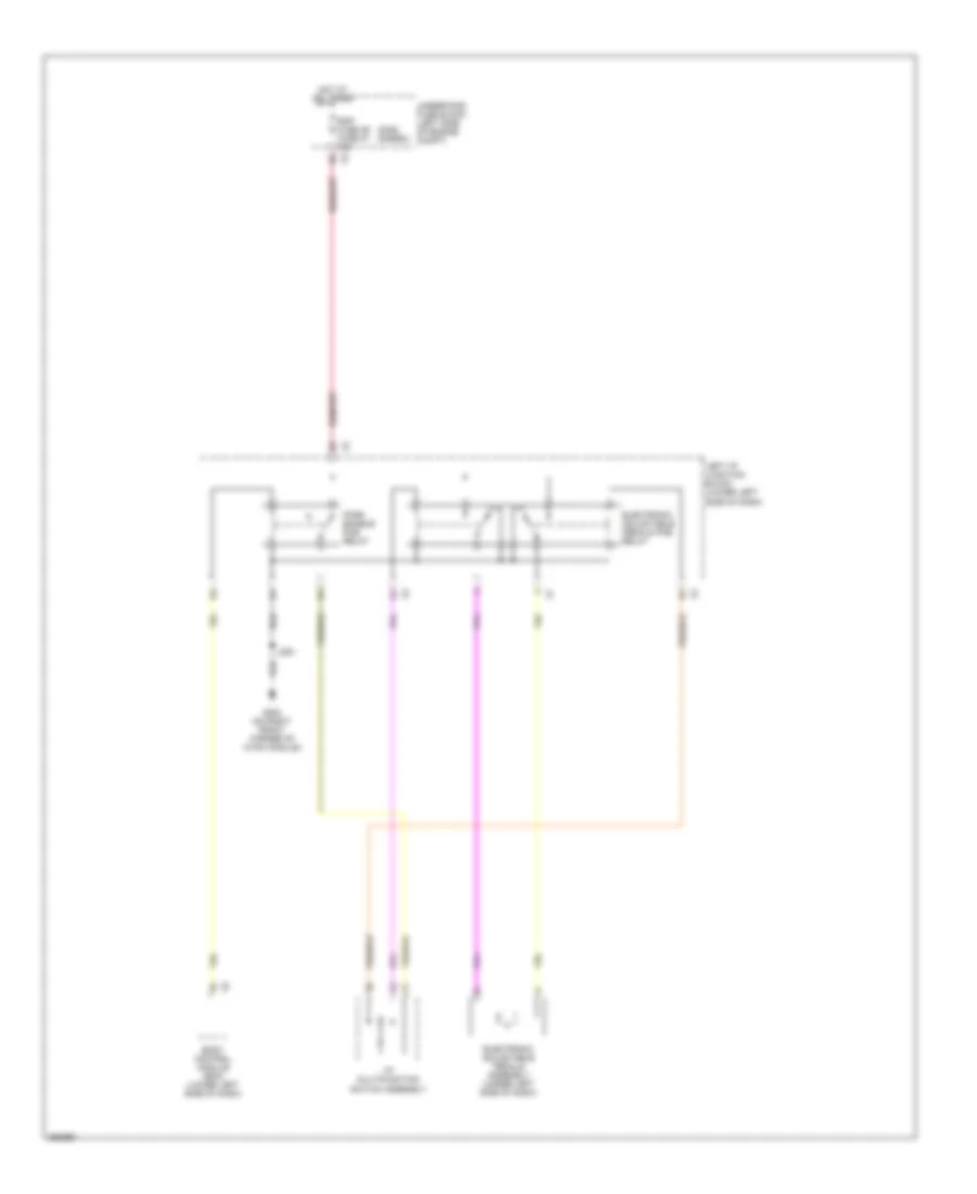 Adjustable Pedal Wiring Diagram for Chevrolet Silverado HD 2007 2500