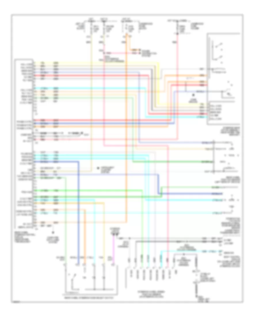 Rear Wheel Steering Wiring Diagram for Chevrolet Silverado HD 2003 2500