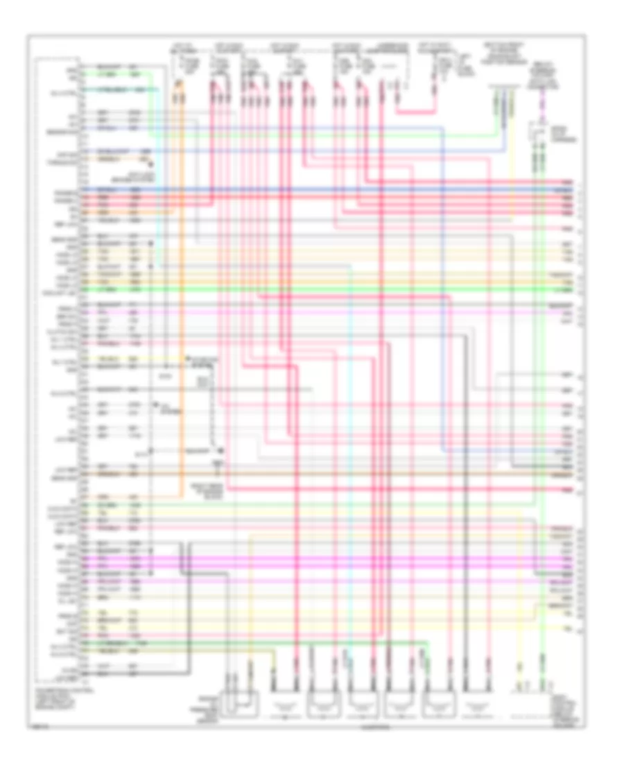 4 3L VIN X Engine Performance Wiring Diagram 1 of 4 for Chevrolet Silverado HD 2003 2500