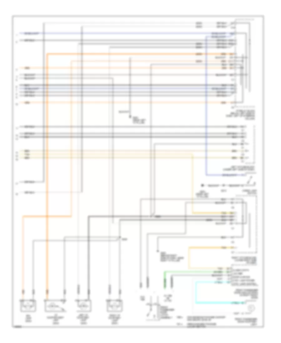 Courtesy Lamps Wiring Diagram 3 of 3 for Chevrolet Silverado HD 2003 2500