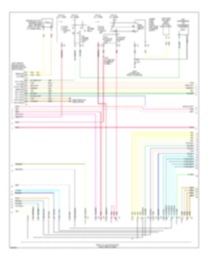 Manual AC Wiring Diagram (2 of 4) for Chevrolet Tahoe Hybrid 2011